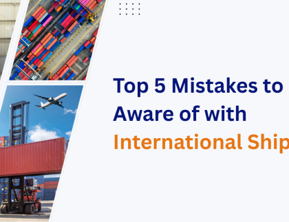 International shipping container ship at global port