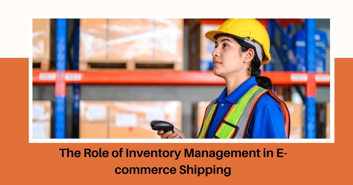 E-commerce warehouse with organized inventory shelves and staff managing orders for fast shipping.