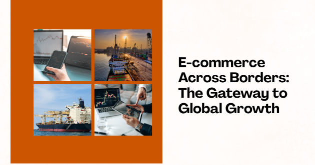 Global e-commerce illustration