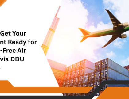 Air freight shipping with DDU Express