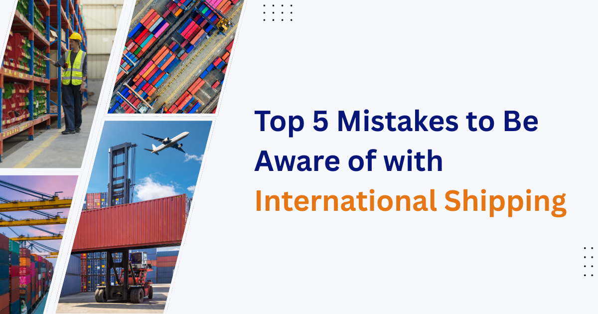 International shipping container ship at global port