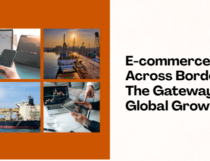 Global e-commerce illustration