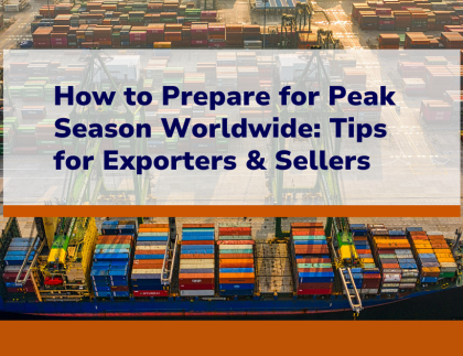 Peak season logistics planning