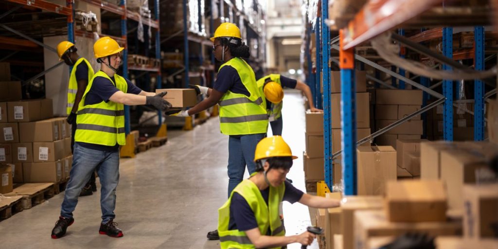 SPMT modular transporter moving heavy industrial cargo in UAE