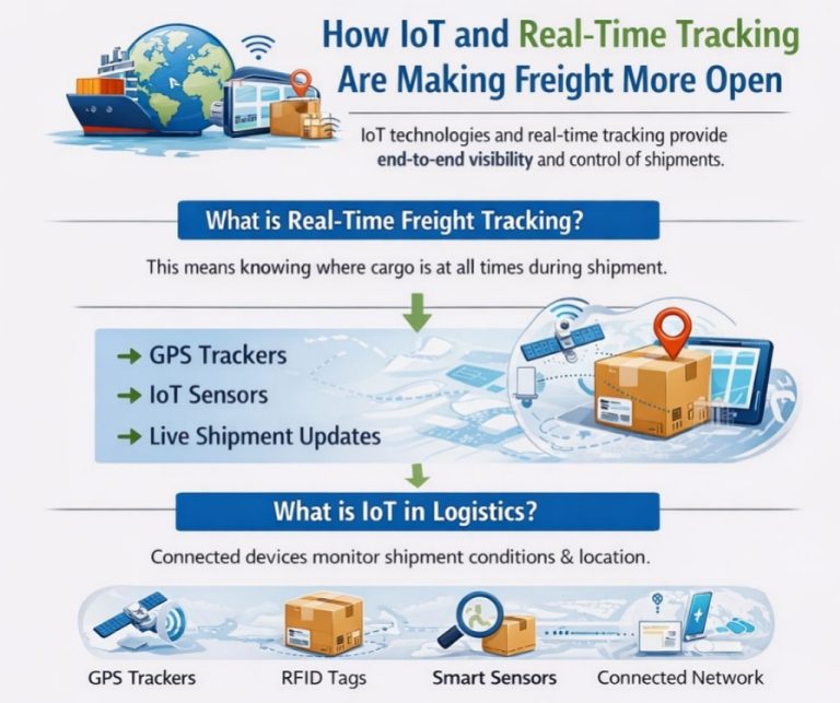 How Real-Time Tracking & IoT Enhance Freight Transparency