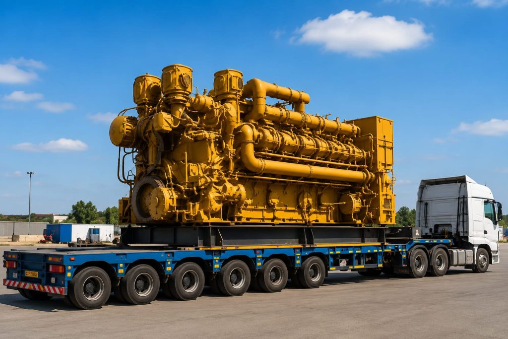 Industrial Equipment Transportation UAE