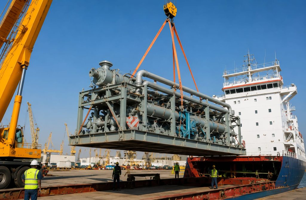 Breakbulk shipping in uae