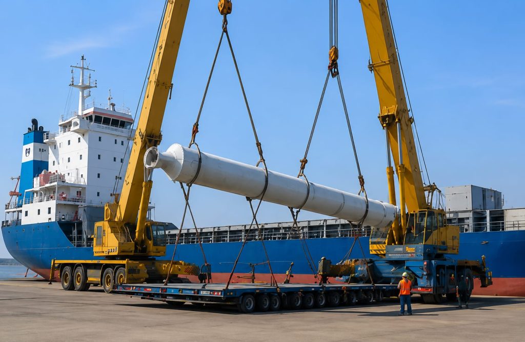 Industrial Equipment Transportation UAE