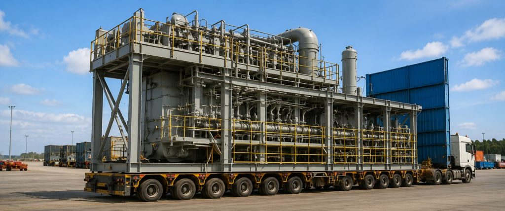 Industrial Equipment Transportation UAE
