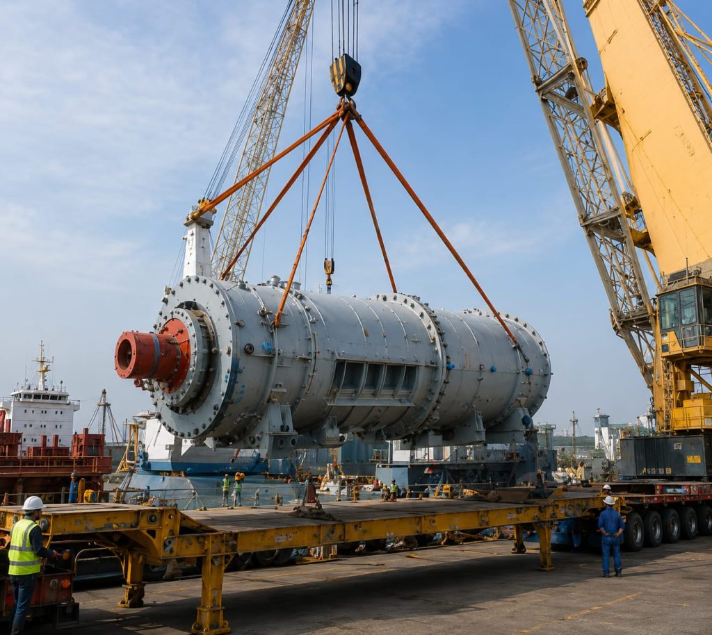Breakbulk shipping in uae