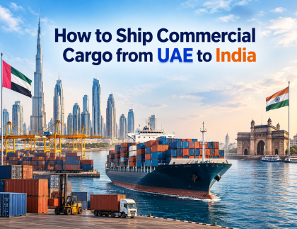 Commercial Cargo from UAE to India